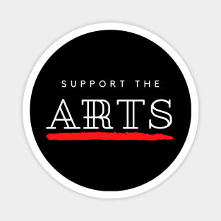 Save The Art Support The Arts Modern Design Magnet